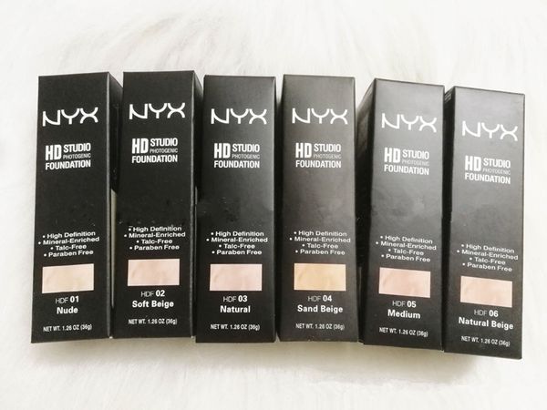 NYX Косметика Макияж 6 цветов студийная HD Photoening Liquid Foundation 36g любит де Teint база де Maquill
NYX Косметика Макияж 6 цветов студийная HD Photoening Liquid Foundation 36g любит де Teint база де Maquill