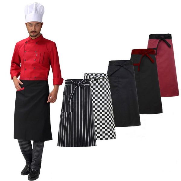 adjustable half body male apron striped l restaurant chef waiter apron customized short kitchen cook
adjustable half body male apron striped l restaurant chef waiter apron customized short kitchen cook