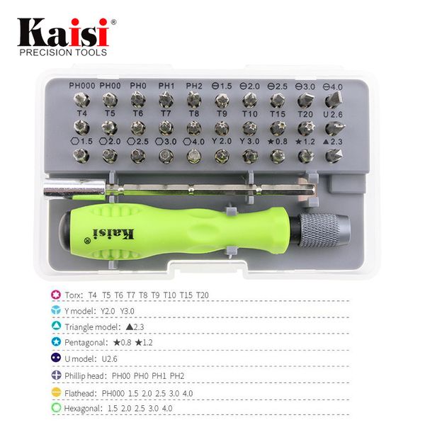 kaisi k-t9030 precision screwdriver bits set versatile and portable screwdriver set repaire tools
kaisi k-t9030 precision screwdriver bits set versatile and portable screwdriver set repaire tools