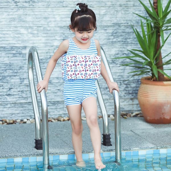 2019 functional children's swimwear boys' and girls' infant swimsuit one-piece buoyancy suit striped sailor swimsuit, White;black
2019 functional children's swimwear boys' and girls' infant swimsuit one-piece buoyancy suit striped sailor swimsuit, White;black