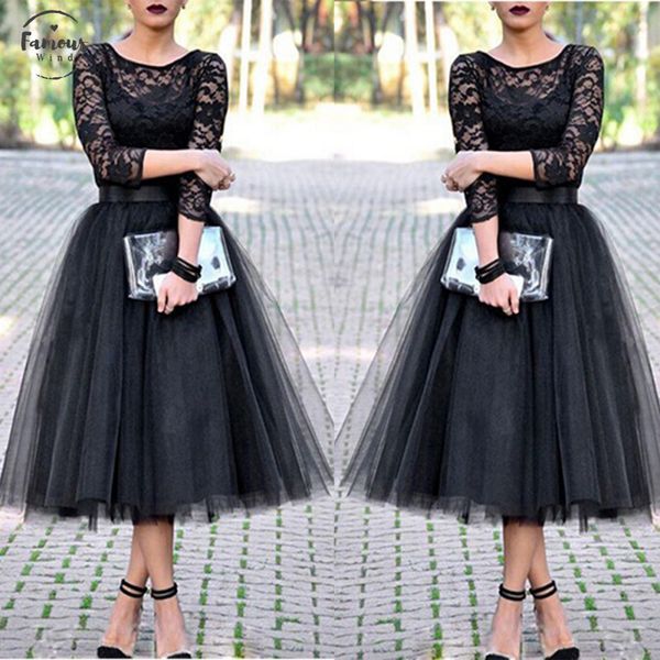 women lace patchwork ball gown dresses tulle tutu mid calf dresses elegant party o neck high waist vestidos summer dress, Black;gray
women lace patchwork ball gown dresses tulle tutu mid calf dresses elegant party o neck high waist vestidos summer dress, Black;gray