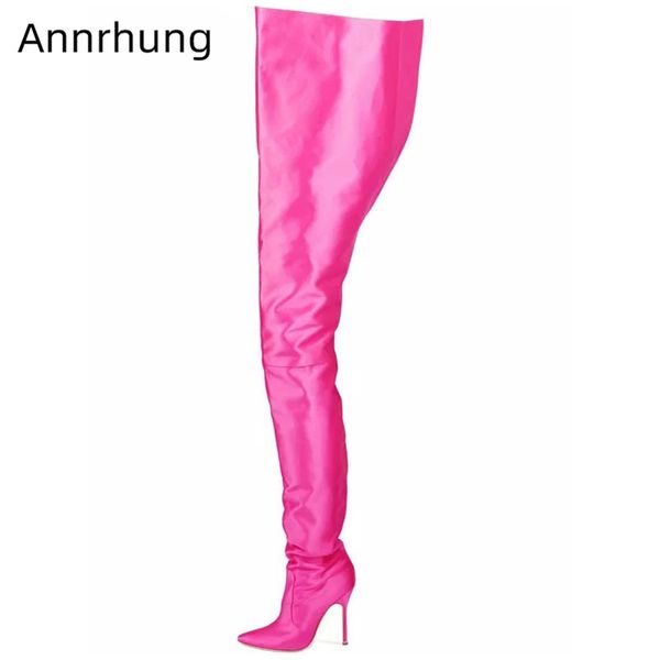 fashion catwalk long boots women high waist boots pointed toe stiletto high heels fluorescent color thigh botas mujer, Black
fashion catwalk long boots women high waist boots pointed toe stiletto high heels fluorescent color thigh botas mujer, Black