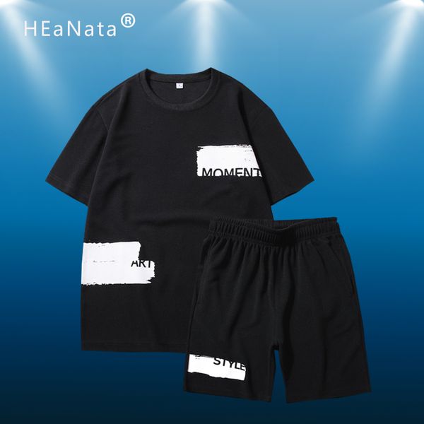 mens loose sets new sport tracksuit men hip hop two piece set tee shirt + shorts running gym suit breathable elastic waist, Black;blue
mens loose sets new sport tracksuit men hip hop two piece set tee shirt + shorts running gym suit breathable elastic waist, Black;blue