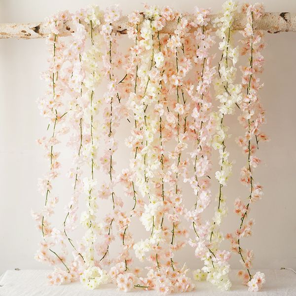 artificial flower false flower cherry cane wedding site layout silk pgraphy p decoration wedding floral props
artificial flower false flower cherry cane wedding site layout silk pgraphy p decoration wedding floral props