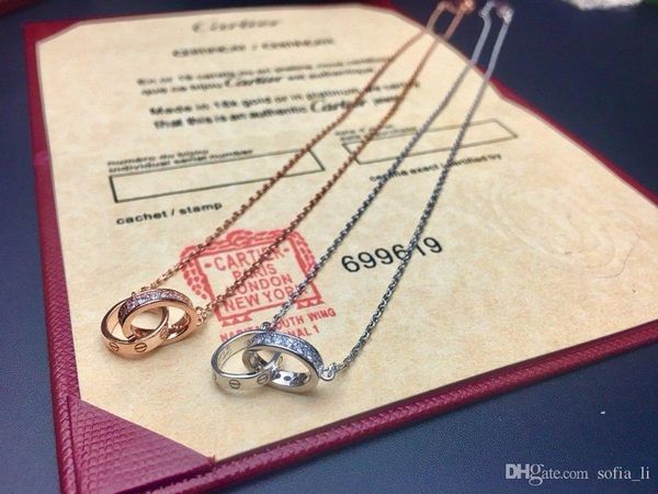 double ring necklace bracelet chain luxury designer jewelry women necklace women earrings love bracelet mens 14k gold chains, Silver
double ring necklace bracelet chain luxury designer jewelry women necklace women earrings love bracelet mens 14k gold chains, Silver