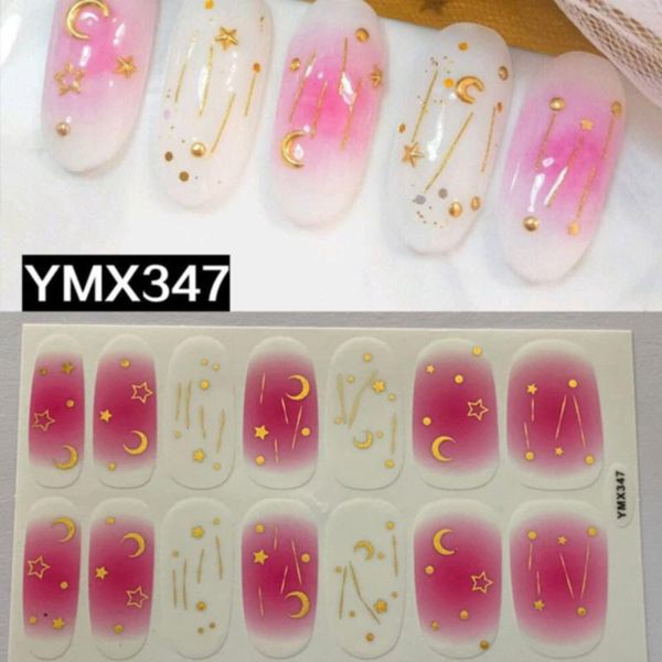 14tips/sheet professional decals full cover 3d nail art self adhesive manicure nail sticker stars wraps fashion diy, Silver;gold
14tips/sheet professional decals full cover 3d nail art self adhesive manicure nail sticker stars wraps fashion diy, Silver;gold