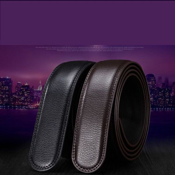 men's leather strip headless lengthened second layer cowhide belt body automatic buckle belt strip, Black;brown
men's leather strip headless lengthened second layer cowhide belt body automatic buckle belt strip, Black;brown