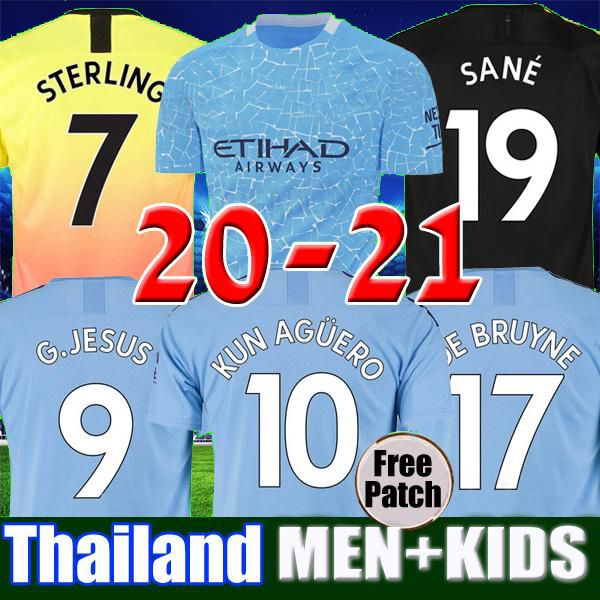 new thailand sterling de bruyne kun aguero 19 20 21 manchester soccer jersey city 2020 2021 jersey football shirt men + kids kit set uniform, Black;yellow
new thailand sterling de bruyne kun aguero 19 20 21 manchester soccer jersey city 2020 2021 jersey football shirt men + kids kit set uniform, Black;yellow