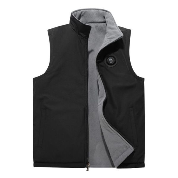 men vest jacket winter plus velvet vest male loose warm fashion casual zipper thickening black size m xl 2xl 3xl a5061, Black;white
men vest jacket winter plus velvet vest male loose warm fashion casual zipper thickening black size m xl 2xl 3xl a5061, Black;white