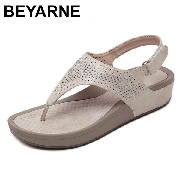 beyarnenew summer wedge rhinestone women sandals open toe gladiator sandals women casual platform beach flip flops, Black
beyarnenew summer wedge rhinestone women sandals open toe gladiator sandals women casual platform beach flip flops, Black