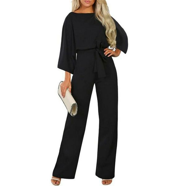 new 2020 black party elegant v-neck coat solid long sleeve coat high waist maxi jumpsuit autumn women casual jumpsuit, Black;white
new 2020 black party elegant v-neck coat solid long sleeve coat high waist maxi jumpsuit autumn women casual jumpsuit, Black;white