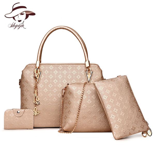 4 pcs/set 2019 famous women bag female ladies messenger bags chain handle handbag leather clutch composite bag
4 pcs/set 2019 famous women bag female ladies messenger bags chain handle handbag leather clutch composite bag