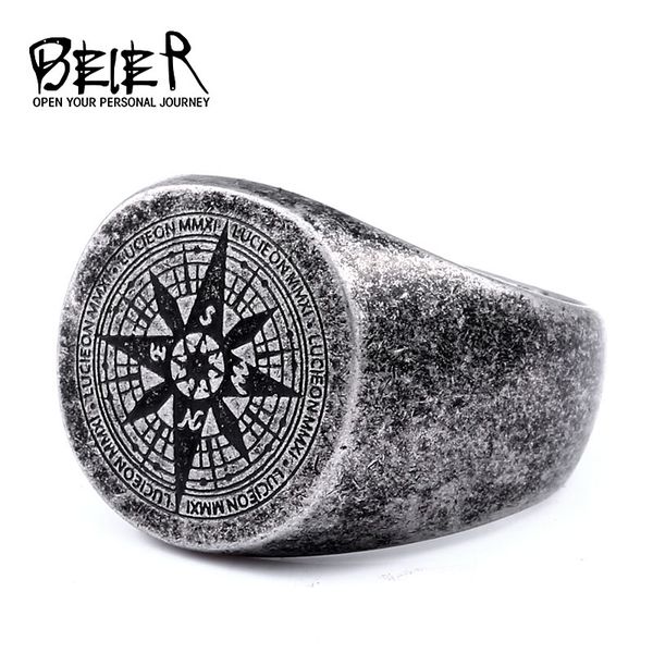 beier 316l stainless steel novi odin amulet jewelry vintage viking compass men's ring br8-0008, Golden;silver
beier 316l stainless steel novi odin amulet jewelry vintage viking compass men's ring br8-0008, Golden;silver