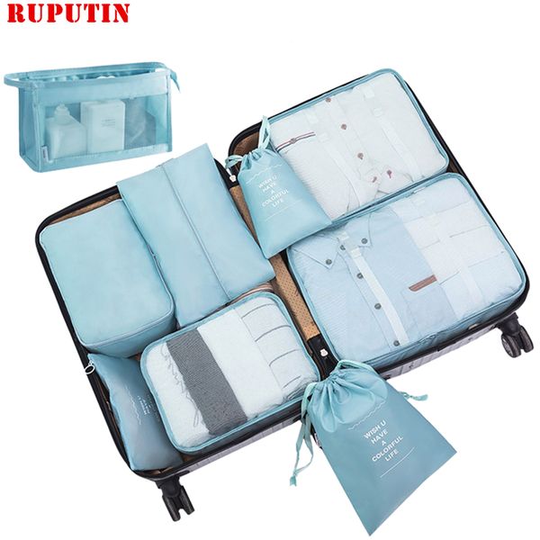 new 9-piece set clothes underwear cosmetic storage bag luggage travel bag packing cube suit shoes organizer wash bags makeup
new 9-piece set clothes underwear cosmetic storage bag luggage travel bag packing cube suit shoes organizer wash bags makeup
