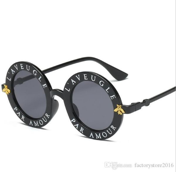 2019 new womens sunglasses women sun glasses round sunglasses gafas de sol mujer lunette b0761, White;black
2019 new womens sunglasses women sun glasses round sunglasses gafas de sol mujer lunette b0761, White;black
