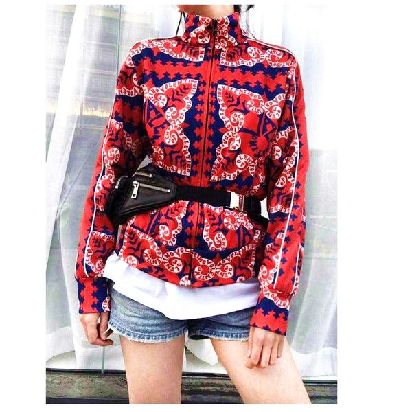 streetwear runway spring autumn coat women jackets floral print letters loose baseball casual outwear red nice coats ns523, Black;brown
streetwear runway spring autumn coat women jackets floral print letters loose baseball casual outwear red nice coats ns523, Black;brown