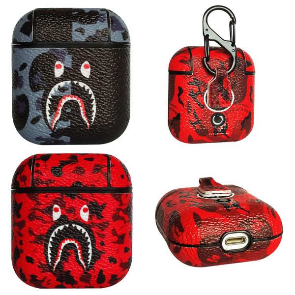 grid designer cover cartoon shark pu leather case for luxury airpods cases cover hook clasp keychain bluetooth earphone case 19 styles 508
grid designer cover cartoon shark pu leather case for luxury airpods cases cover hook clasp keychain bluetooth earphone case 19 styles 508