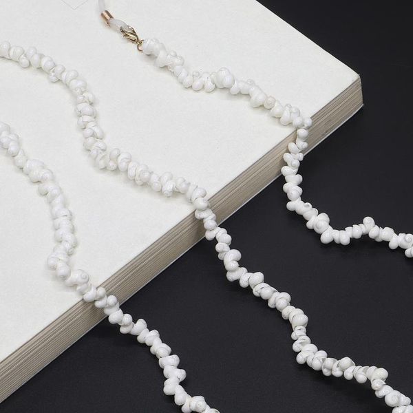 2020 summer simple white small conch eyeglasses chain fashion non-slip multi-color shell glasses cord strap eyeglasses chain, Silver
2020 summer simple white small conch eyeglasses chain fashion non-slip multi-color shell glasses cord strap eyeglasses chain, Silver