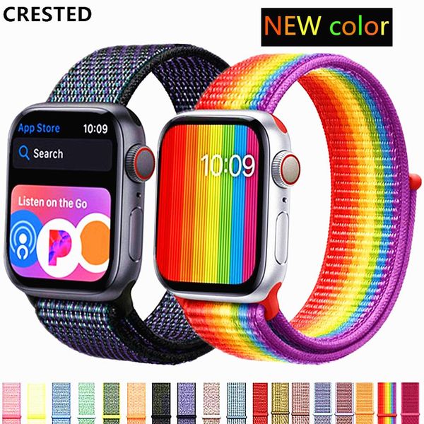 Strap for apple watch band 42mm 38mm apple watch 4 3 band port loop iwatch band 44mm 40mm correa pul eira 42 44 nylon watchband
Strap for apple watch band 42mm 38mm apple watch 4 3 band port loop iwatch band 44mm 40mm correa pul eira 42 44 nylon watchband