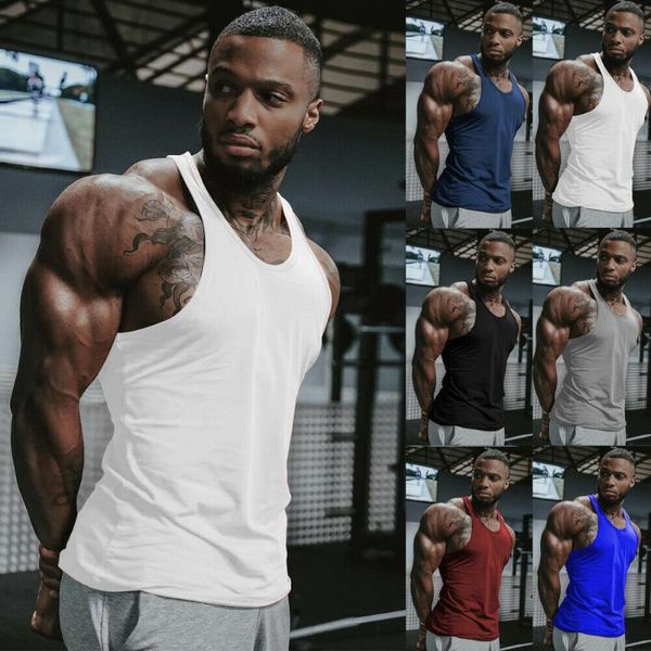men's jogger vest gym muscle sleeveless tee shirt tank bodybuilding sport fitness vest basic outfit, Black;blue
men's jogger vest gym muscle sleeveless tee shirt tank bodybuilding sport fitness vest basic outfit, Black;blue
