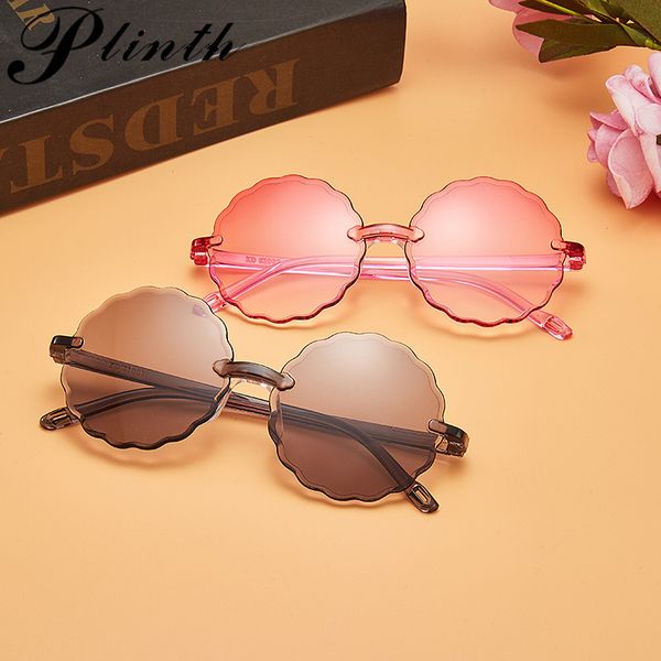 plinth 2019 colorful round kids sunglasses irregular shape designed for children sweet cute baby girls sun glasses gradient lens, Blue
plinth 2019 colorful round kids sunglasses irregular shape designed for children sweet cute baby girls sun glasses gradient lens, Blue