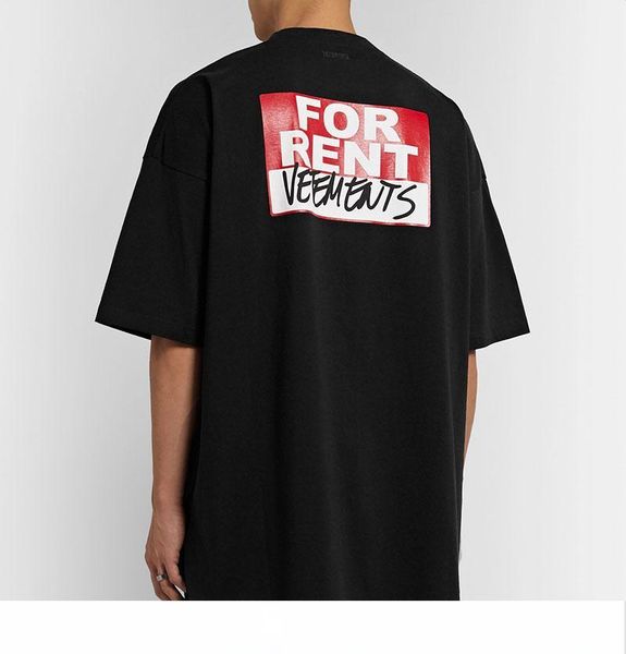20ss luxury europe france vetements for rent back big logo tshirt fashion mens designer t shirts women clothes casual cotton tee, White;black
20ss luxury europe france vetements for rent back big logo tshirt fashion mens designer t shirts women clothes casual cotton tee, White;black