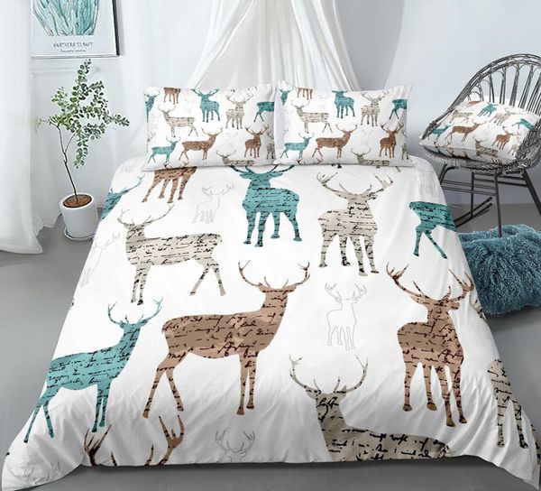 3 pieces christmas duvet cover set white green brown deers bedding cartoon animal quilt cover home textiles kids dropship
3 pieces christmas duvet cover set white green brown deers bedding cartoon animal quilt cover home textiles kids dropship