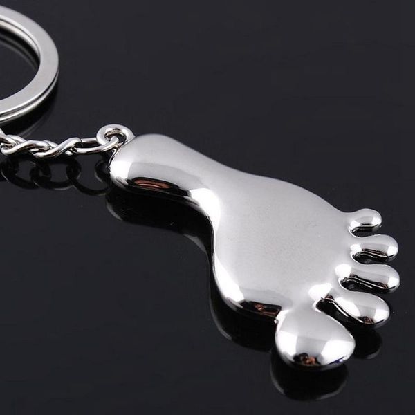 alloy vintage new silver smooth footprints key rings fashion cool simple keychain pendant gift for friends key chains 10pcs/lot, Slivery;golden
alloy vintage new silver smooth footprints key rings fashion cool simple keychain pendant gift for friends key chains 10pcs/lot, Slivery;golden