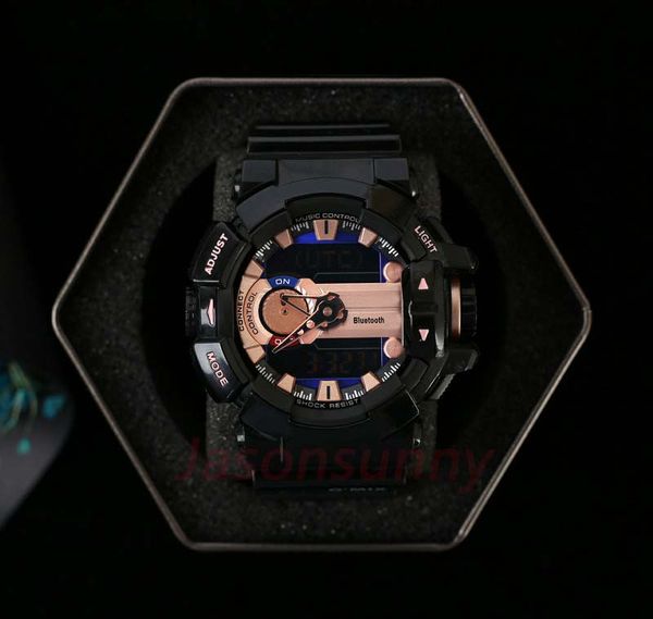 High Quality Fashion Luxury Men Sport Wristwatch Waterproof gBa400 Watches LED Digital Shock Watch For Men Wholesale Bluetooth doesn't work
High Quality Fashion Luxury Men Sport Wristwatch Waterproof gBa400 Watches LED Digital Shock Watch For Men Wholesale Bluetooth doesn't work