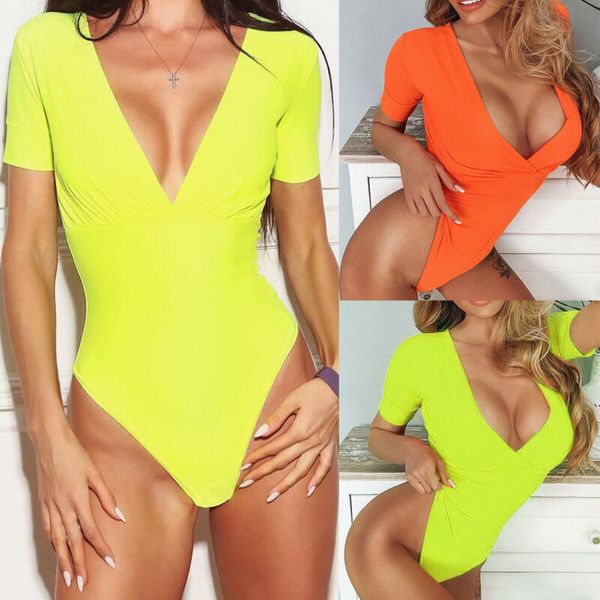 women playsuits solid v-neck romper lace jumpsuit leotard vest ladies bodysuit short sleeve basic daily solid skinny 2019, Black;white
women playsuits solid v-neck romper lace jumpsuit leotard vest ladies bodysuit short sleeve basic daily solid skinny 2019, Black;white