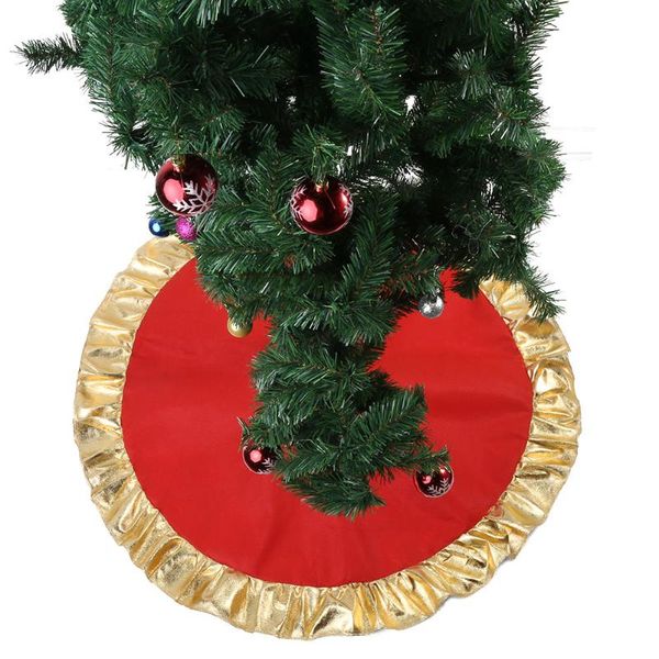 90cm red christmas skirt tree with golden edge xmas tree cover base christmas decor for home new year party supplies
90cm red christmas skirt tree with golden edge xmas tree cover base christmas decor for home new year party supplies