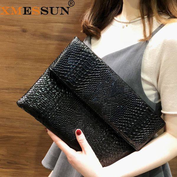 xmessun serpentine clutch bag for lady women's handbag fashion envelope bag party evening clutch bags black purse day f47
xmessun serpentine clutch bag for lady women's handbag fashion envelope bag party evening clutch bags black purse day f47