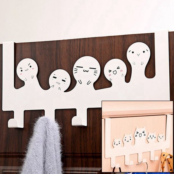 stainless steel cute cartoon spray-painted door-back hanger hanging door hanger 5 hooks
stainless steel cute cartoon spray-painted door-back hanger hanging door hanger 5 hooks