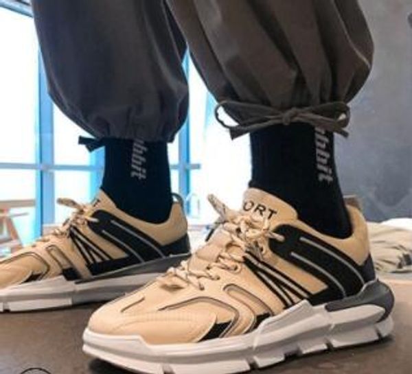 spring new men's shoes mesh breathable korean version of shoes increased thick bottom casual tide lace-up wear-resistant p, Black
spring new men's shoes mesh breathable korean version of shoes increased thick bottom casual tide lace-up wear-resistant p, Black