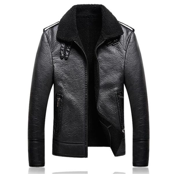 autumn motorcycle faux leather jacket mens winter thicken warm plus velvet leather coat men jackets jaqueta de couro black b99
autumn motorcycle faux leather jacket mens winter thicken warm plus velvet leather coat men jackets jaqueta de couro black b99