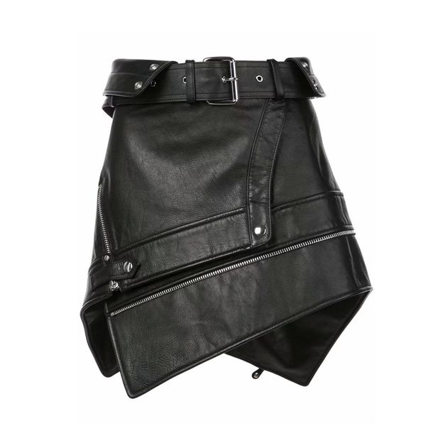 asymmetry fur leather skirts womens zipper punk rock belt mini skirt streetwear black high waist skirts 2019 faldas mujer
asymmetry fur leather skirts womens zipper punk rock belt mini skirt streetwear black high waist skirts 2019 faldas mujer