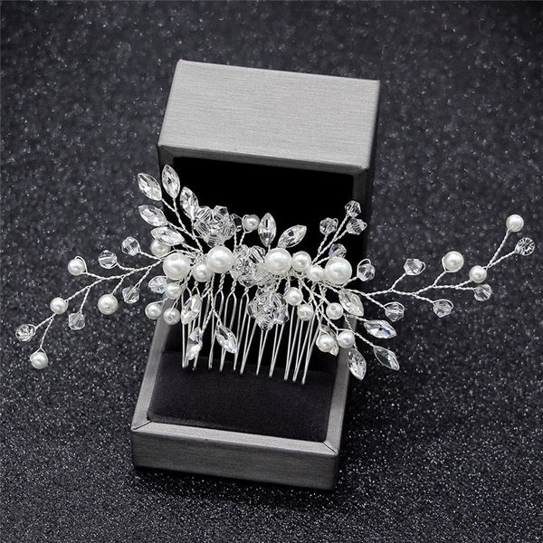 1pc hair comb european style leaves pearl crystal flower bridal hair comb wedding accessories
1pc hair comb european style leaves pearl crystal flower bridal hair comb wedding accessories