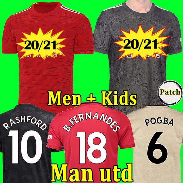 2020 2021 fc manchester rashford b. fernandes pogba soccer jerseys martial football jersey shirts united utd 20 21 uniforms man + kids kit, Black
2020 2021 fc manchester rashford b. fernandes pogba soccer jerseys martial football jersey shirts united utd 20 21 uniforms man + kids kit, Black