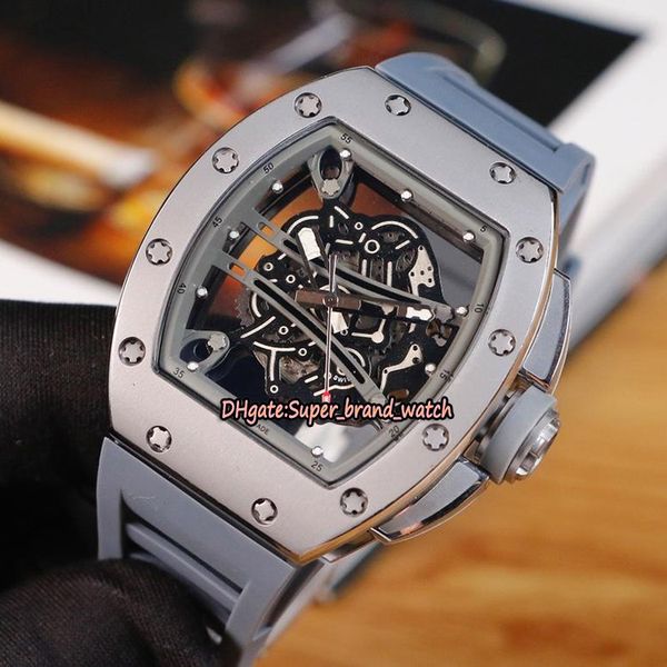 version new rm 61-01 yohan blake skeleton dial japan miyota mechanical rm61-01 mens watch 316l steel case rubber band sport watches, Slivery;brown
version new rm 61-01 yohan blake skeleton dial japan miyota mechanical rm61-01 mens watch 316l steel case rubber band sport watches, Slivery;brown