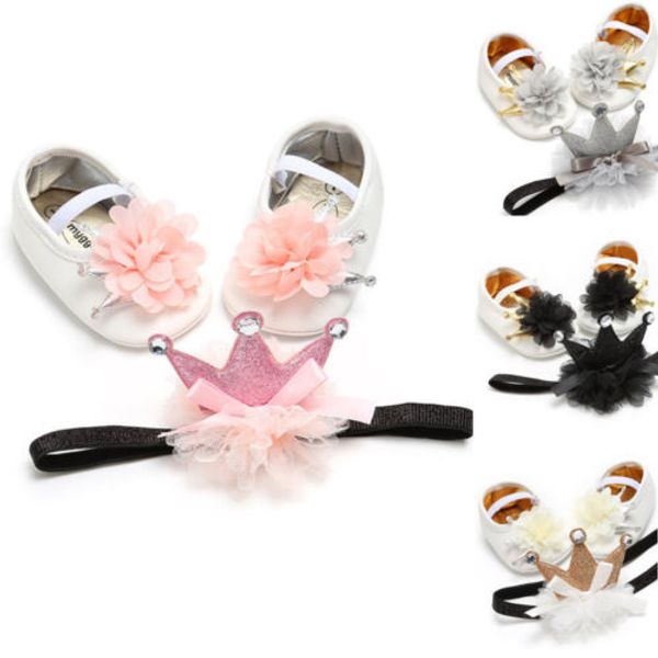 newborn princess shoes infant baby girls floral non-slip lace shoes fashion casual baby shoes+flower headband 2pcs set, Black
newborn princess shoes infant baby girls floral non-slip lace shoes fashion casual baby shoes+flower headband 2pcs set, Black