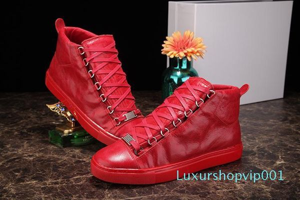 high wrinkled leather mixed colors fashion brand red black white designer shoes wholesale arena shoes man casual sneaker 35
high wrinkled leather mixed colors fashion brand red black white designer shoes wholesale arena shoes man casual sneaker 35