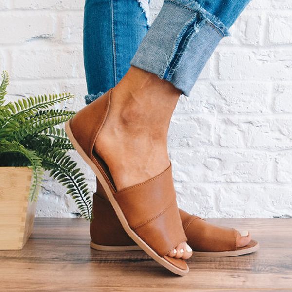 2019 fish mouth women's sandals side empty flat women's shoes large size 40-43 beach shoes summers slippers soft pu leather, Black
2019 fish mouth women's sandals side empty flat women's shoes large size 40-43 beach shoes summers slippers soft pu leather, Black