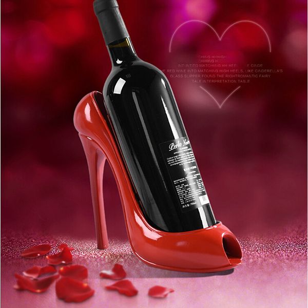 high heel shoe wine bottle holder wine rack practical sculpture racks home decoration accessories furnishing shelf
high heel shoe wine bottle holder wine rack practical sculpture racks home decoration accessories furnishing shelf