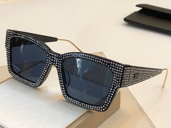 07 new fashion sunglasses with uv protection for ladies vintage specially square with diamond frame popular come with case, White;black
07 new fashion sunglasses with uv protection for ladies vintage specially square with diamond frame popular come with case, White;black
