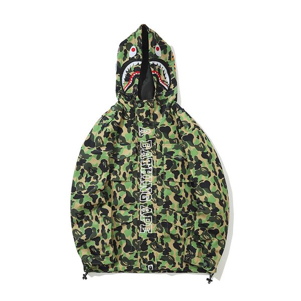 autumn new tide brand lover loose hooded camo windbreaker jacket men's cardigan casual thin jacket coat, Black
autumn new tide brand lover loose hooded camo windbreaker jacket men's cardigan casual thin jacket coat, Black
