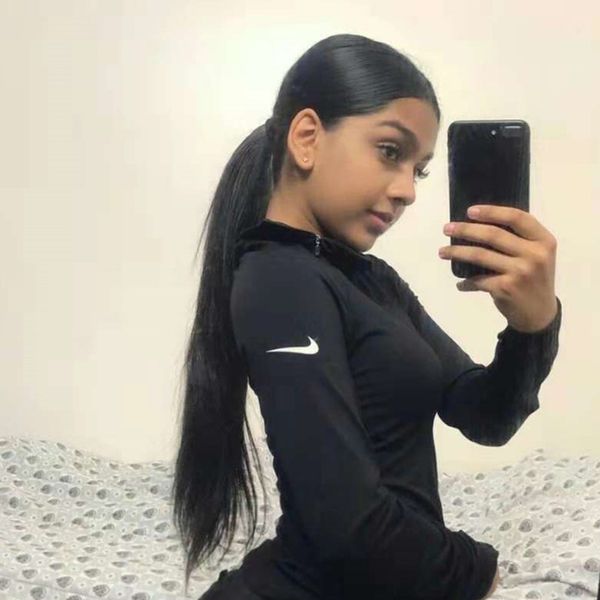 24 inch long straight wrap around ponytail extensions human hair clip in ponytail hair extensions hairpiece for women 140g(4# dark brown), Black
24 inch long straight wrap around ponytail extensions human hair clip in ponytail hair extensions hairpiece for women 140g(4# dark brown), Black
