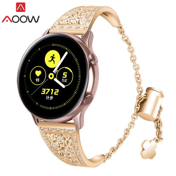 20mm 22mm stainless steel bracelet for samsung galaxy watch 42mm 46mm luxury flower metal diamond women watchband strap band, Black;brown
20mm 22mm stainless steel bracelet for samsung galaxy watch 42mm 46mm luxury flower metal diamond women watchband strap band, Black;brown