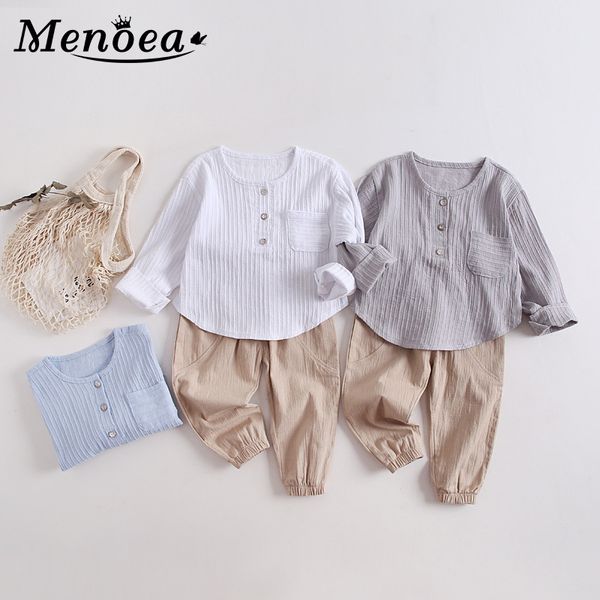 menoea casual kids outfits 2020 baby boy clothes newborn girls clothing set long sleeve t-shirt pants suits children clothing, White
menoea casual kids outfits 2020 baby boy clothes newborn girls clothing set long sleeve t-shirt pants suits children clothing, White
