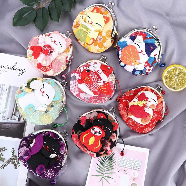 fashion style 1pcs japanese style kawaii cartoon kimono cute cat coin bag fabric wallet pouch purse, Red;black
fashion style 1pcs japanese style kawaii cartoon kimono cute cat coin bag fabric wallet pouch purse, Red;black
