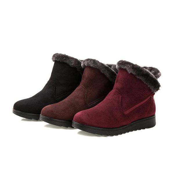winter fashion suede non-slip warm snow boots women fashion comfortable plus velvet thickened middle-aged cotton elderly botas, Black
winter fashion suede non-slip warm snow boots women fashion comfortable plus velvet thickened middle-aged cotton elderly botas, Black
